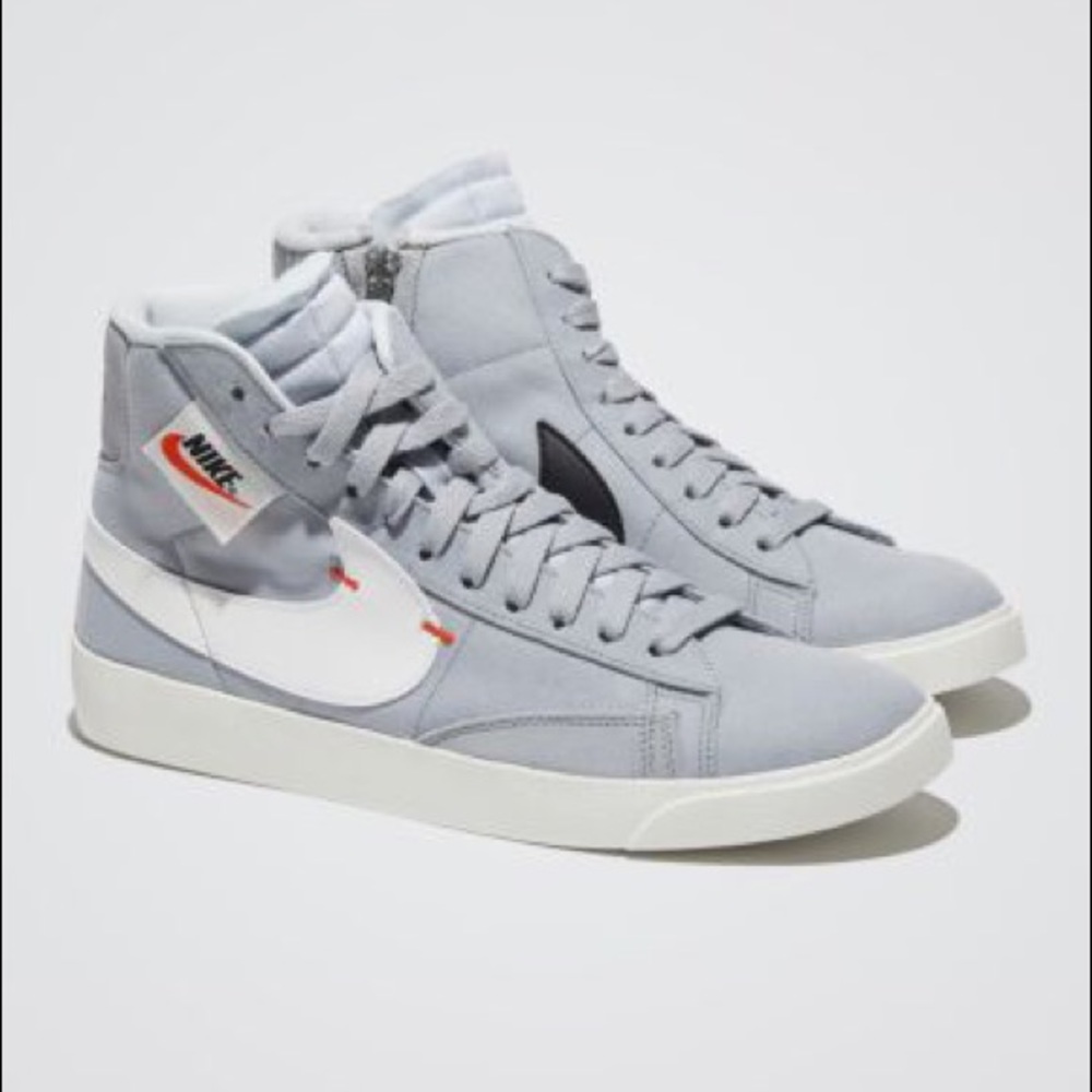 🔥Nike Womens Blazer Mid Rebel ‘Wolf Grey’ NEW - Picture 3 of 12